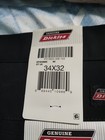 Nwt 34x32 Dickies Men   s Cargo Pant Flex Relaxed For Straight Leg Black
