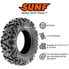Sunf Atv Utv Tires Full Set 4 - 25x8-12 25x8x12 Front 25x10-12 25x10x12 Rear 6pr