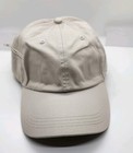 144 Tan Womens Ball Cap With Zipper Pocket Great For Screen Printing 