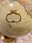Vintage Replogle Globe World Classic Series 12  Metal Stand Ussr Tolman Relief