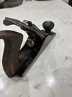 Vintage Siegley Sts Bench Plane No  4 W wood Handles  2  Steel Blade  9  Length