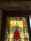 Sg5365 Antique Extra Long Stained Glass Window 26 X 85 5
