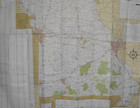 Missouri 2025 2026 State Travel Map Highway Street Road Railroad Folding Paper