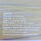 Great Planes Electrifly Flylite Ep Slow Flyer Model Plane Gpma1107- New Open Box