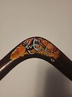 Australia Boomerang 18  Souvenir Hand Made Signed T h    read 