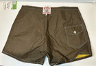 Vintage Birdwell Beach Britches Men s Sz 36 Brown Swim Trunks Board Shorts Nos