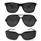 2pc Small Hole Glasses Eyes Correction Exercise Eyesight Care Improvement Unisex