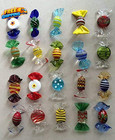 20pcs Glass Candy Vintage Murano Glass Sweets Wedding Birthday Halloween