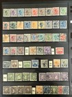 Denmark 1858-1930 Lovely Collection Used In Stock Sheet 2m102s
