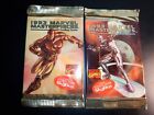 1993 Marvel Masterpieces   2 Sealed Packs  1x Silver Surfer  1x Iron Man -- As-is