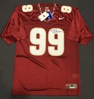Bobby Bowden Signed Fsu  Seminoles Jersey Florida State Garnet Coa    