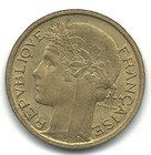 Very Nice High Grade Au 1939 France 50 Centimes Coin-dec139