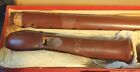 Vintage Hopf Meister  Recorder  Instrument W Original Box  19 