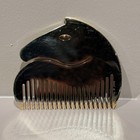 Hermes Comb Horse Cheval Gold-tone Hardware