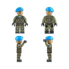 Custom Lego X5 Modern Warfare Soldier Swat Minifigures With Brick Guns