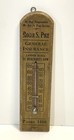 Antique Advertising Thermometer Roger S  Pike Insurance