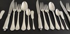 Hermes France    cardinal    Silverplate Flatware Set 20 Pcs 4 Settings Rare