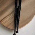 Vintage Navajo Sterling Silver Bolo Tie D3