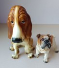 Vtg Breyer Modling Co  Basset Hound Plastic Figurine Jplly Cholly 7    Bulldog