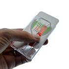 2 Pack -rigid Hard Plastic Vertical Badge Holder- Slide Out Tab By Specialist Id