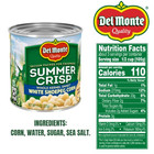 Summer Crisp White Shoepeg Corn  11 Oz  Can  pack Of 12 