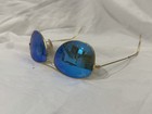Ray-ban Unisex Cockpit Aviator Rb3362 Mattegold Frame Bluemirror -flash Lenses