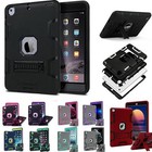 For Apple Ipad 2 3 4 Mini Air Case Shockproof Heavy Duty Rubber 360 Rotate Cover
