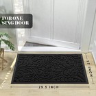 Yimobra Sturdy Door Mat  Heavy Duty Front Welcome Mats For Home Entrance Outdoor