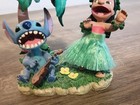 Vtg Walt Disney Parks Los Angeles Lilo And Stitch Bobble Head Figures Chiped 
