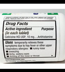 Dr Reddys Cetirizine Hydrochloride Antihistamine 10mg Tablets 500ct -exp 09-2026