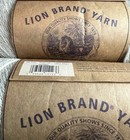 Lion Brand Fisherman   s Wool Oatmeal Color 123 Lot Of 2 Skeins Wool 465 Yrd