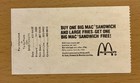 1985 Madonna   Beastie Boys Like A Virgin Tour Hollywood Fl  Concert Ticket Stub