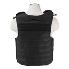Vism Quick Release Plate Carrier Vest Molle Black Med-2xl Cvpcvqr2964b New  