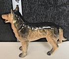 Vintage Porcelain Standing German Shepherd Figurine--japan-- 4 Inches Tall