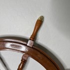 42 Inch Wooden Ship Wheel Euc