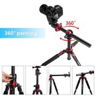 Zomei M8 Concept Heavy Duty Tripod Monopod Ball Head Travel For Dslr Camera Dv