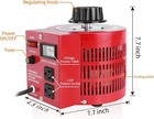 20amp Variac Variable Transformer Auto Ac Voltage Regulator Power Supply 0-130v
