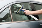 Liquid-filled Spray Squeegee For Glass   Window Cleaning  Blue  1pk  9425cdx