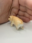 Vintage Miniature Heavy Porcelain Pig Piggy Figurine Trinket