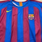 Vintage Nike Bercelona  9 Eto o 2005-06 Soccer Jersey Size Xl