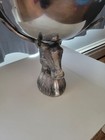 Aluminum Stag Deer Head Punch Bowl Ice Bucket Champagne Wine Beer Etc  20  Tall