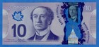 Canada  10 2013 Bc-70b   P-107b   Mackelm   Poloz   Unc Polymer Note Prefix Ftl