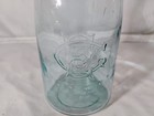 Rare Antique The Imperial Blue Glass Jar Excelsior Glass Company
