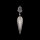 Antique Silver Bookmark King Edward Vii Queen Alexandra Royal Coronation 1902