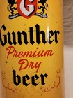Gunther Premium Pa Tax Lid Flat Top Beer Can Baltimore Maryland Empty