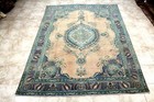 8x11 Museum Masterpiece Antique Hand Knotted Vegetable Dye Rare Tabrizz Wool Rug