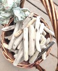 200  Pieces From 1 -12  Hand-gathered Driftwood Pieces  Natural Coastal Treasure