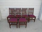 Set 6 Dining Chairs Baroque French  Country Jacobean Georgian Rustic Lodge Six