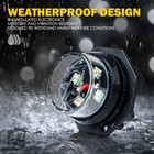 Xprite 6x Amber Headlight Hideaway Strobe Light Kit Led Emergency Warning Lights