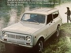 1973 International Harvester Scout Print Ad Ih